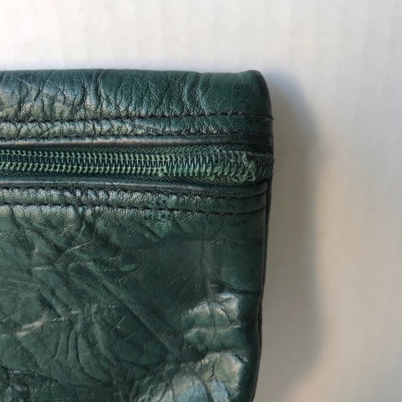Vintage Carlos Falchi Leather Mini Pouch - Picture 2 of 6